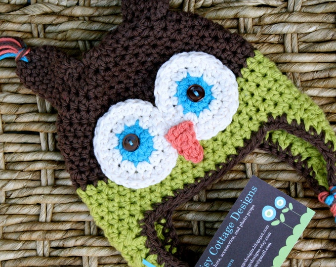 Boys Owl Hat Newborn, Baby, Toddler Photo Prop - Etsy
