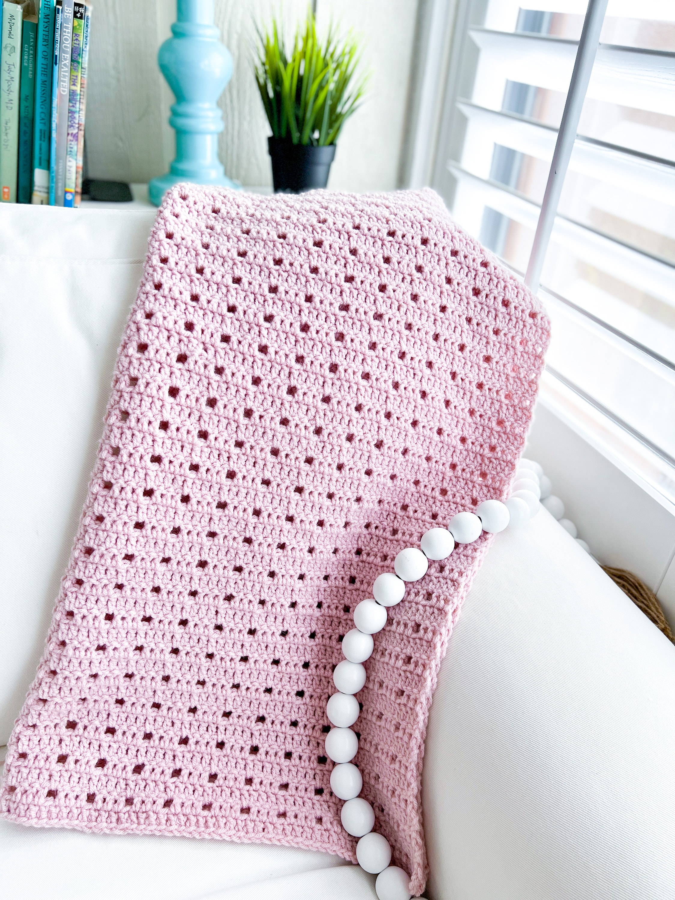 Easy Crochet Baby Blanket Beginner Crochet Blanket Car Seat Etsy Australia