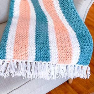 V Stitch Crochet Blanket Pattern image 9