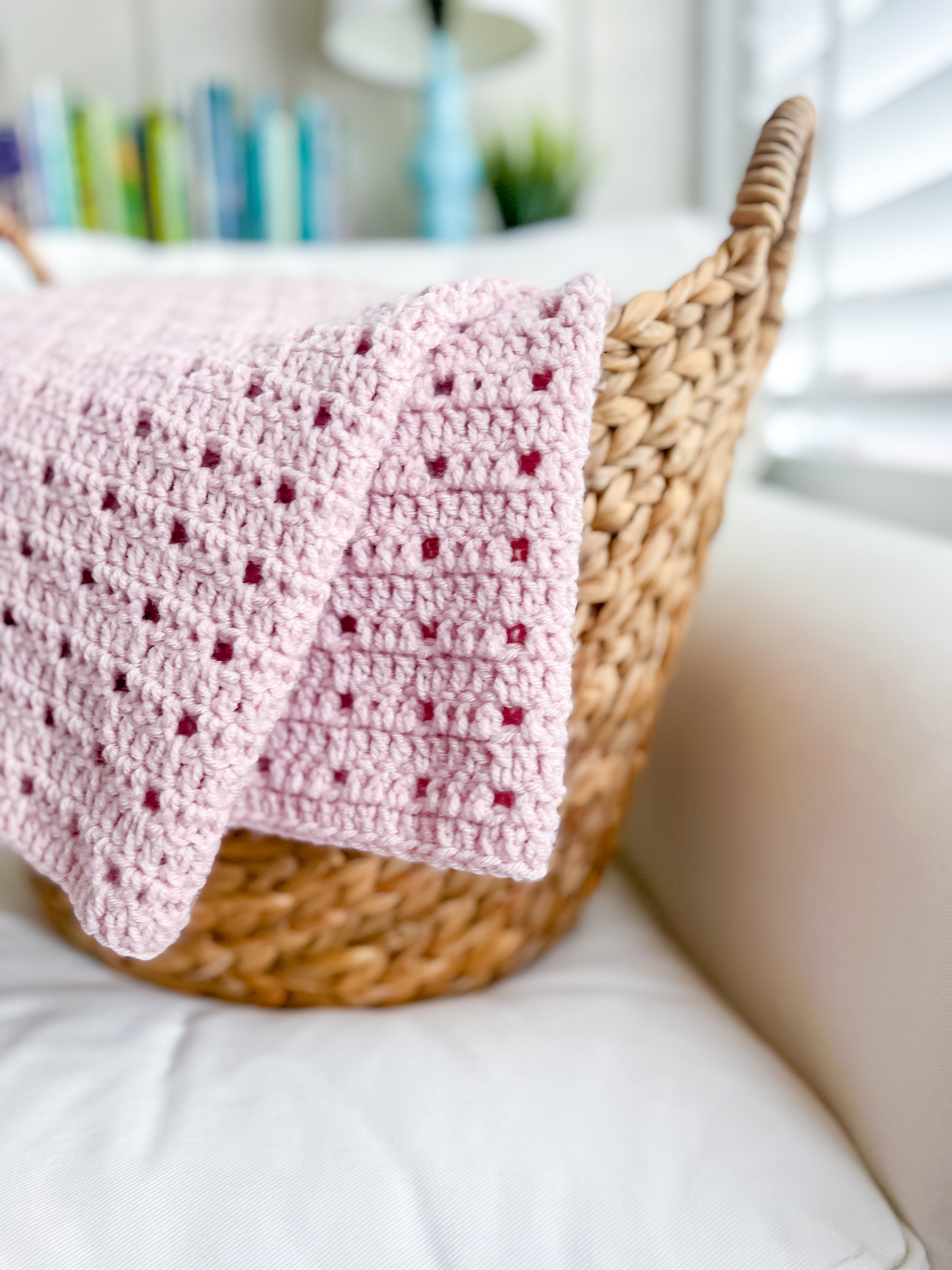 Easy Crochet Baby Blanket Beginner Crochet Blanket Car Seat Etsy Australia