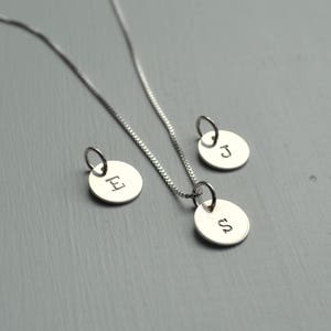 【SANKUANZ】SILVER J PENDANT NECKLACE 925 Sterling Silver Diamond Bujukan Initial J Necklace
