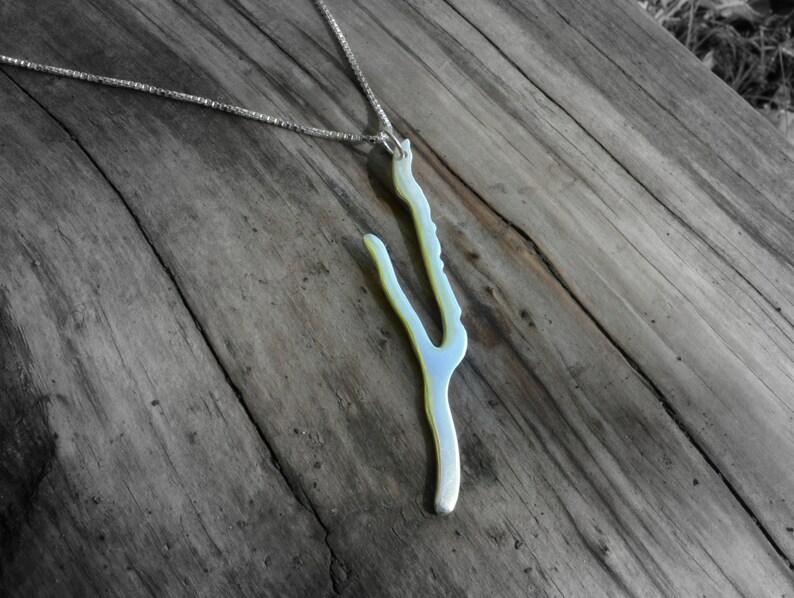 RESERVED for Jackie Keuka Lake Necklace with 24\u201d Chain