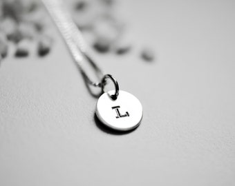 Letter L Initial Necklace Pendant