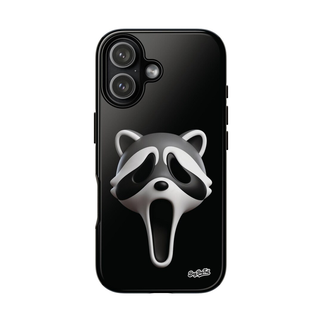 Halloween Horrible Raccoon Ghost Ghostface Mask Scream Scary Spooky ...