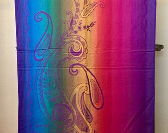 Colorful Shawl Vest