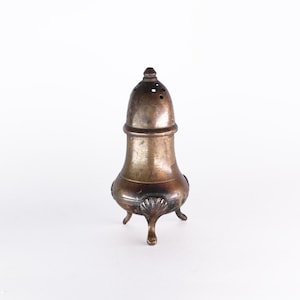 Antique Copper Pepper Pot - Decor Collectible