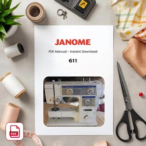 Janome New Home 611 Sewing Machine Manual – Vintage User Guide (PDF Download)