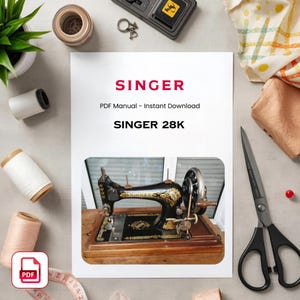 Singer 28k Sewing Machine Manual – Vintage User Guide (PDF Download)