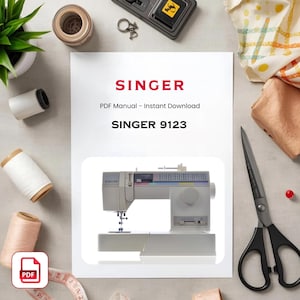 Singer 9123-naaimachinehandleiding – vintage gebruikershandleiding (pdf-download)