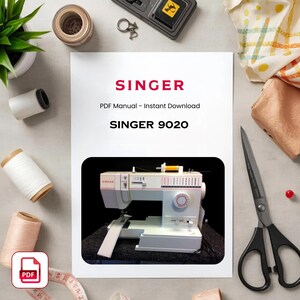 Instrukcja obsługi maszyny do szycia Singer 9020 w formacie PDF – Pobierz książkę z instrukcją obsługi maszyny do szycia