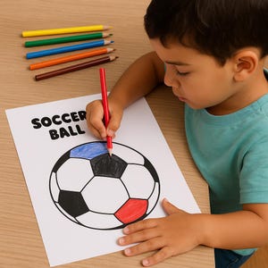 Sports Coloring Book for Kids: Printable Sports Ball Activity Pages