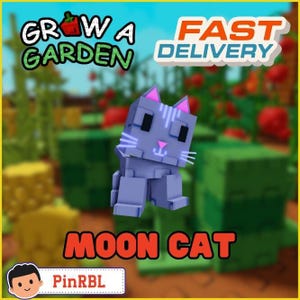 Moon Cat|Grow a garden|Limited Pet|Cheapest price