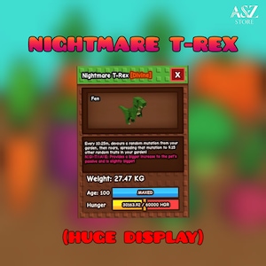 Nightmare Trex - Grow A Garden | Cheapest price