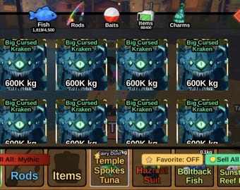 Kraken amaldiçoado (Missão da isca de Atherion)