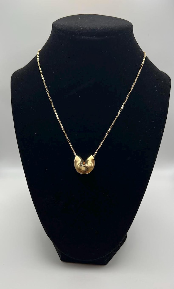 Fortune cookie necklaces