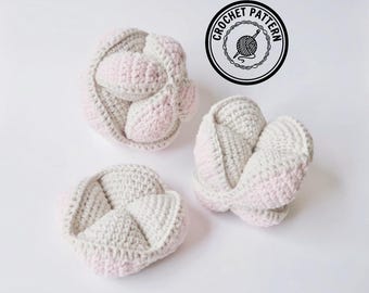 Haakpatroon Amish Puzzle Ball: eenvoudige, niet-naaien, beginnersvriendelijke haaktutorial