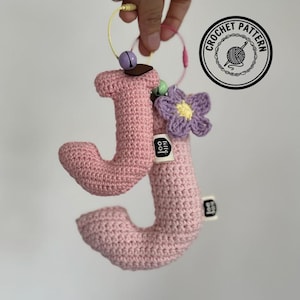 Virkat alfabetsmönster A–Ö: Enkel, osynlig monogrambokstav, nybörjarvänlig virkhandledning, PDF-nedladdning