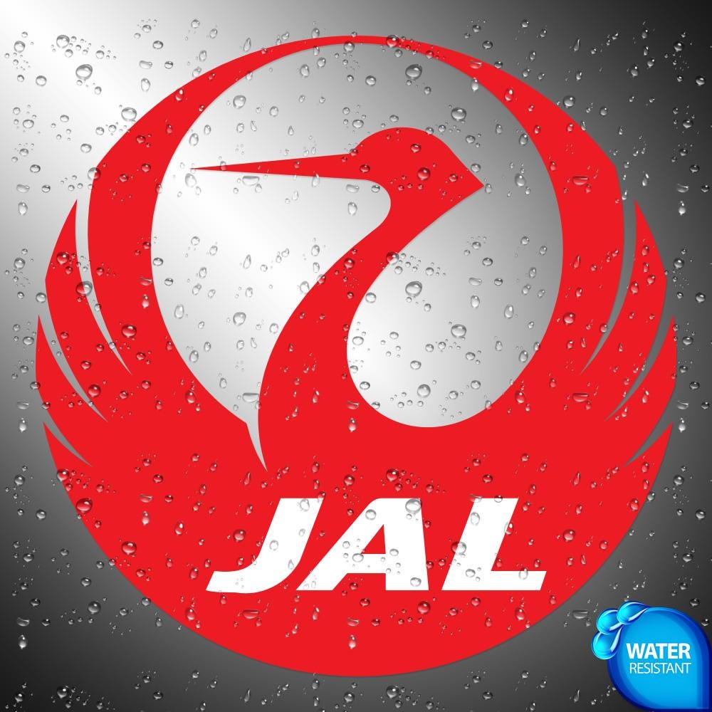 Japan Airlines Sticker - Etsy