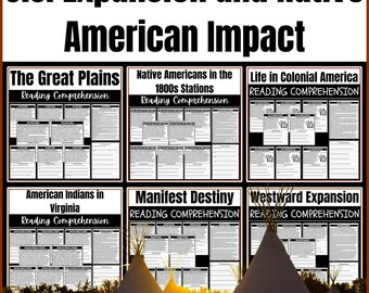 U.S. Expansion and Native American Impact Reading Comprehension Bundle