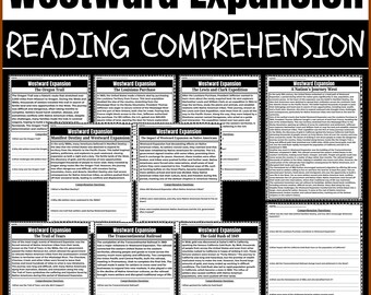 Westward Expansion Reading Passages | A Pivotal Era in American History Comprehension Questions