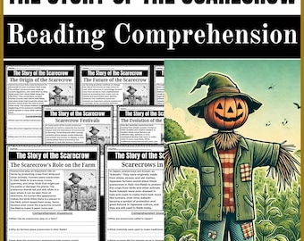 The Story of the Scarecrow Reading Comprehension Passages | Fall Reading Worksheets, Questions & Activities