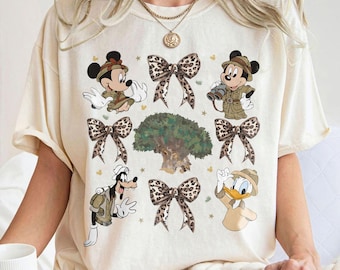 Comfort Colors Disney Animal Kingdom Shirt, Disney Mickey Safari Shirt, Mickey and Minnie Animal Kingdom Shirt, Magic Kingdom vacation Shirt
