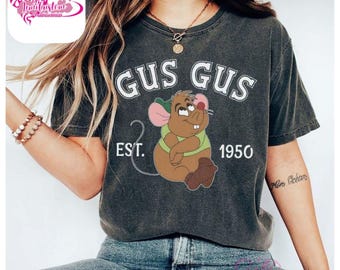 Disney Gus Gus Comfort Colors Shirt, Lookin' Like A Snack Gus-Gus Shirt, Disney Family Trip tee, Disney Kids Shirt, Disney Cinderella Shirt