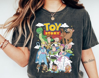 Retro Comfort Colors You've Got A Friend In Me Toy Story Shirt, Toy Story Shirt, Disney Pixar Shirt, Woody Buzz Toy Story Party 2026 Shirt