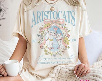 Disneyland Family Holiday Vacation 2026 Trip, Cat Lover, Vintage Disney Marie Cat The Aristocats Shirt, I Beg You Don'T Embarrass Me T-Shirt