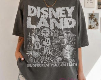 Retro Disneyland Mickey & Minnie Skeleton Halloween Shirt, Disneyland Halloween Shirt, Disney Halloween Shirt, Halloween Party 2026 Shirt