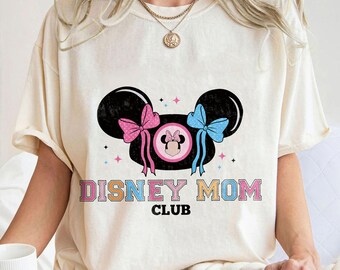 Disney Mom Club Shirt Comfort Colors Shirt, Moms Club Shirt, Comfort Colors Mom Shirt, Mothers Day Shirt, Mothers Day Gift, Disney Mom Shirt