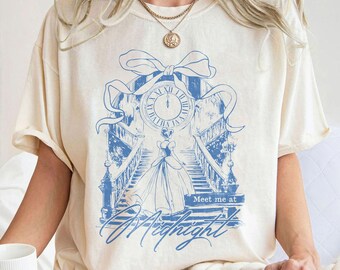 Meet Me At Midnight Cinderella Shirt, Disney Princess Shirt, Cinderella Princess Tee, Disney Girl Trip Shirt, Magic Kingdom Shirt, princess