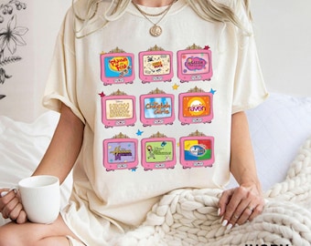 Disneyland Family Matching Shirts, Vintage Disney Channel Movie Tee, Disney Channel High School Musical Hannah Montana Top, Disney trip tee