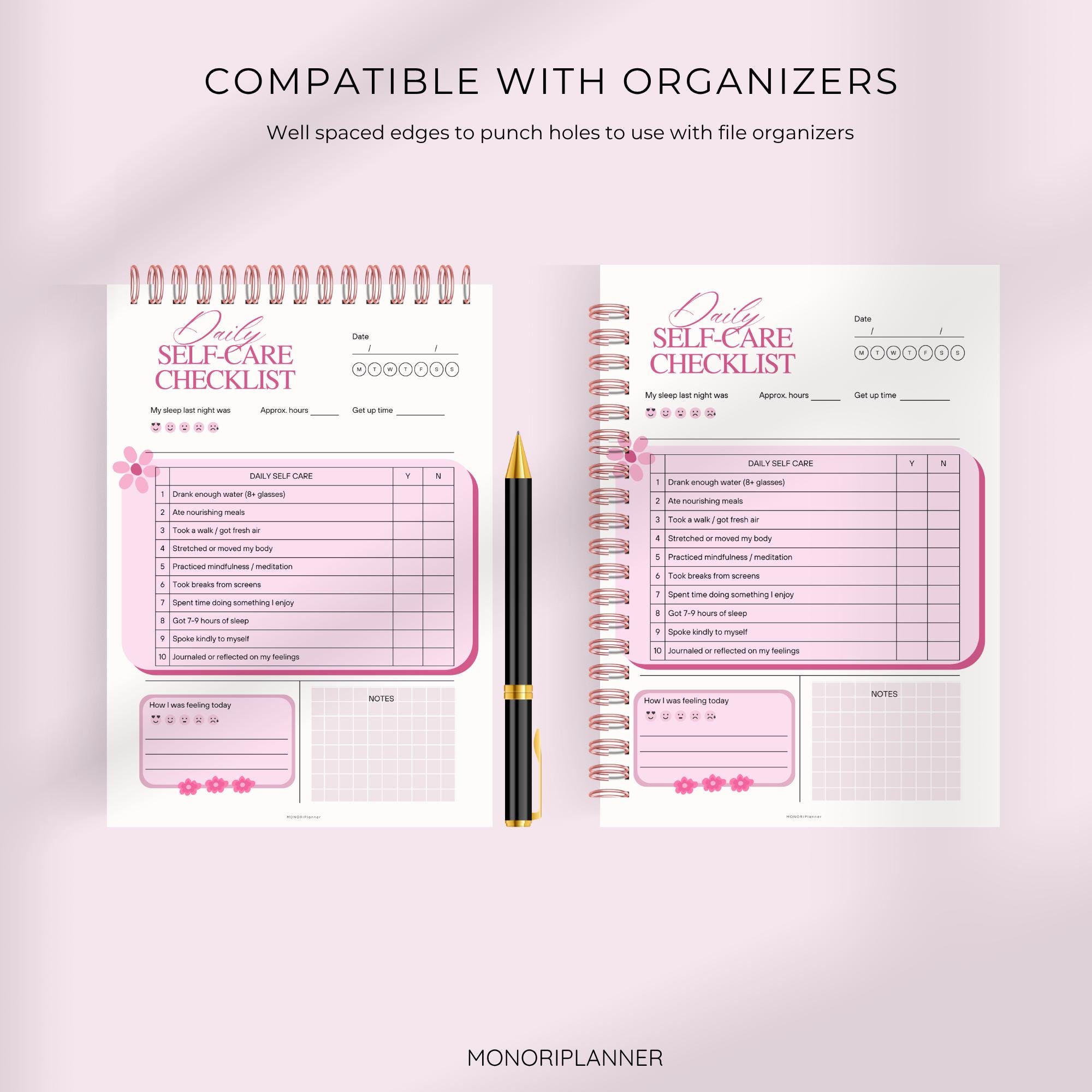 Self Care Planner Printable | Self Care Journal Bundle Self Care ...