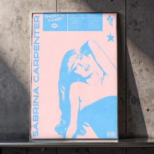 Sabrina Carpenter Short n Sweet Poster: Digital Download