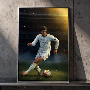Jude Bellingham Real Madrid Poster: Digital Download