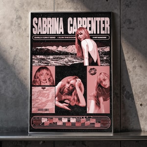 Sabrina Carpenter Emails I Can&#39;t Send Poster: Digital Download