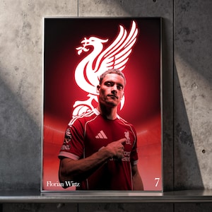 Florian Wirtz Liverpool Poster: Digital Download