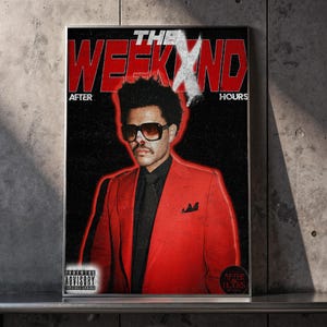 The Weeknd After Hours Poster: Digital Download