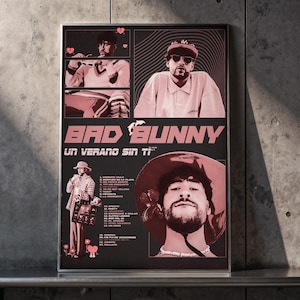 Bad Bunny Un Verano Sin Ti Poster: Digital Download