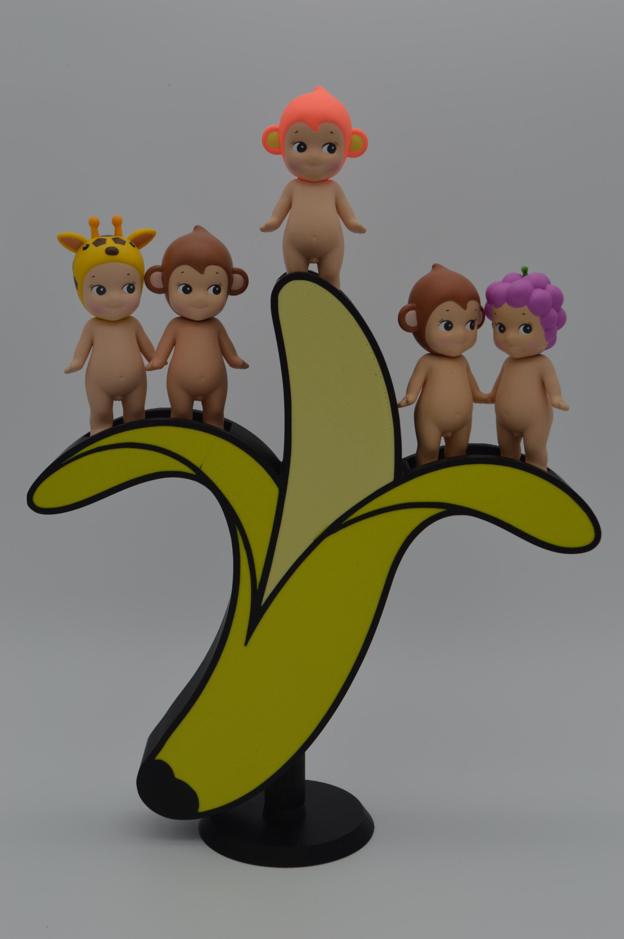Banana Monkey Sonny Angel - Etsy