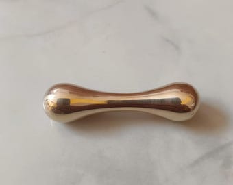 Juguete antiestrés de latón macizo para dedos: hueso de nudillo de precisión