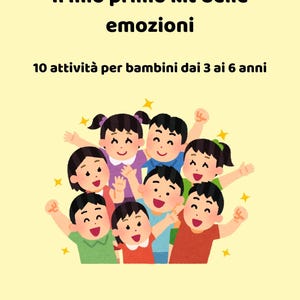 Emotions Activities for Children Ages 3-6 (PDF) | Printable Educational Games | Emotions Kit for Preschool