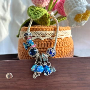Pandora Pendant,Sterling Silver  Bracelet  Pendant,  Blue Ocean Series Charms ,Can Be Matched With Bracelets And Necklaces, Birthday Gift
