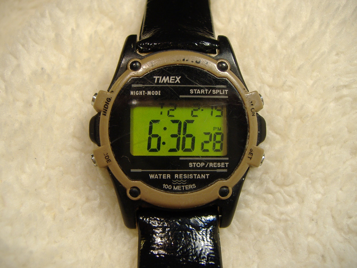 Vintage 1980s Timex Expedition Indiglo Quartz LCD Watch Etsy