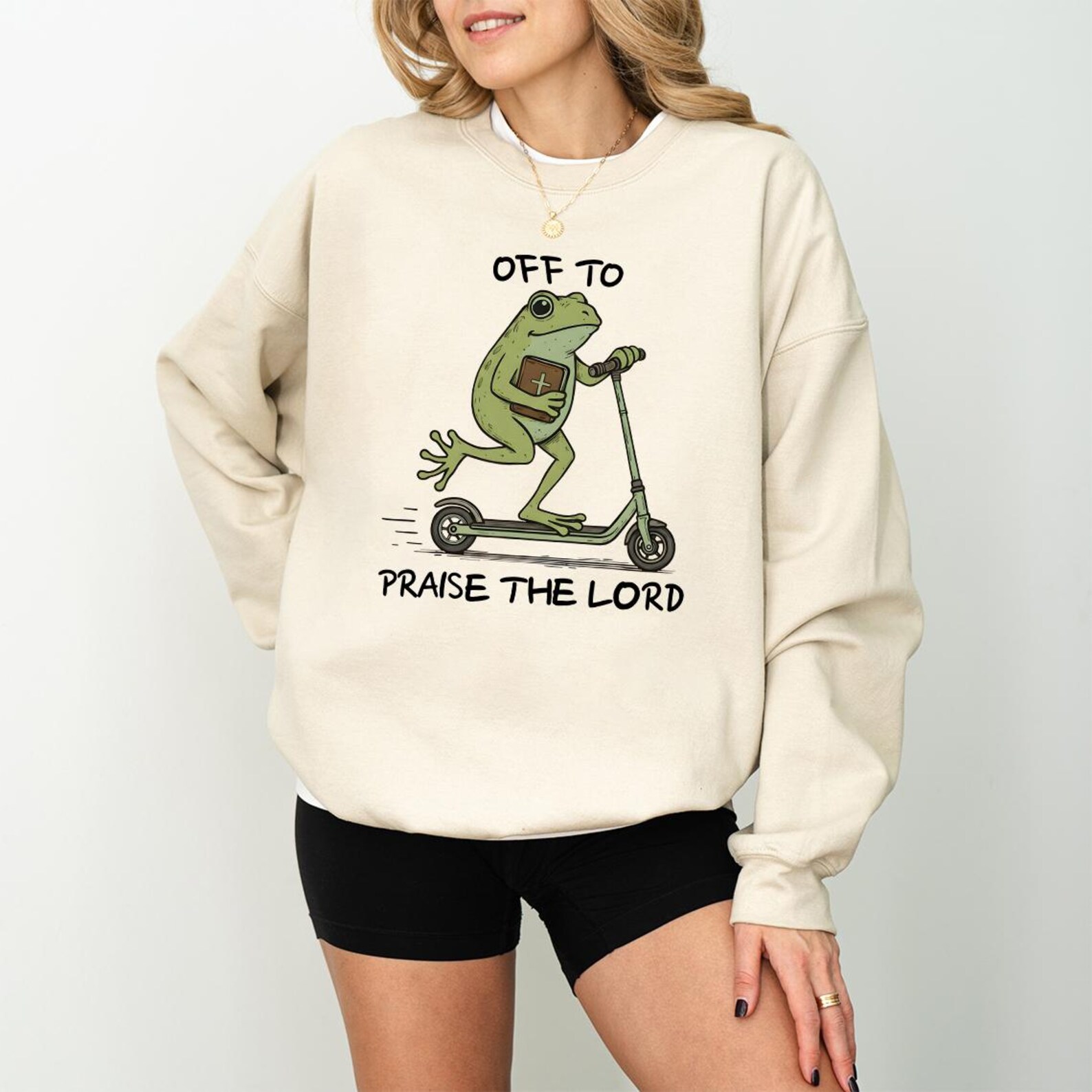 Christian Tshirt, Funny Frog off to Praise the Lord Png, Bible Study ...