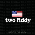 Two Fiddy 250th Anniversary Png, 4th Of July Patriotic Png, 1776-2026 USA Png, Funny Semiquincentennial Gift, Independence Day Png product logo
