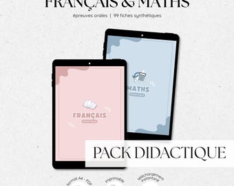 French & Maths Teaching Pack - CRPE