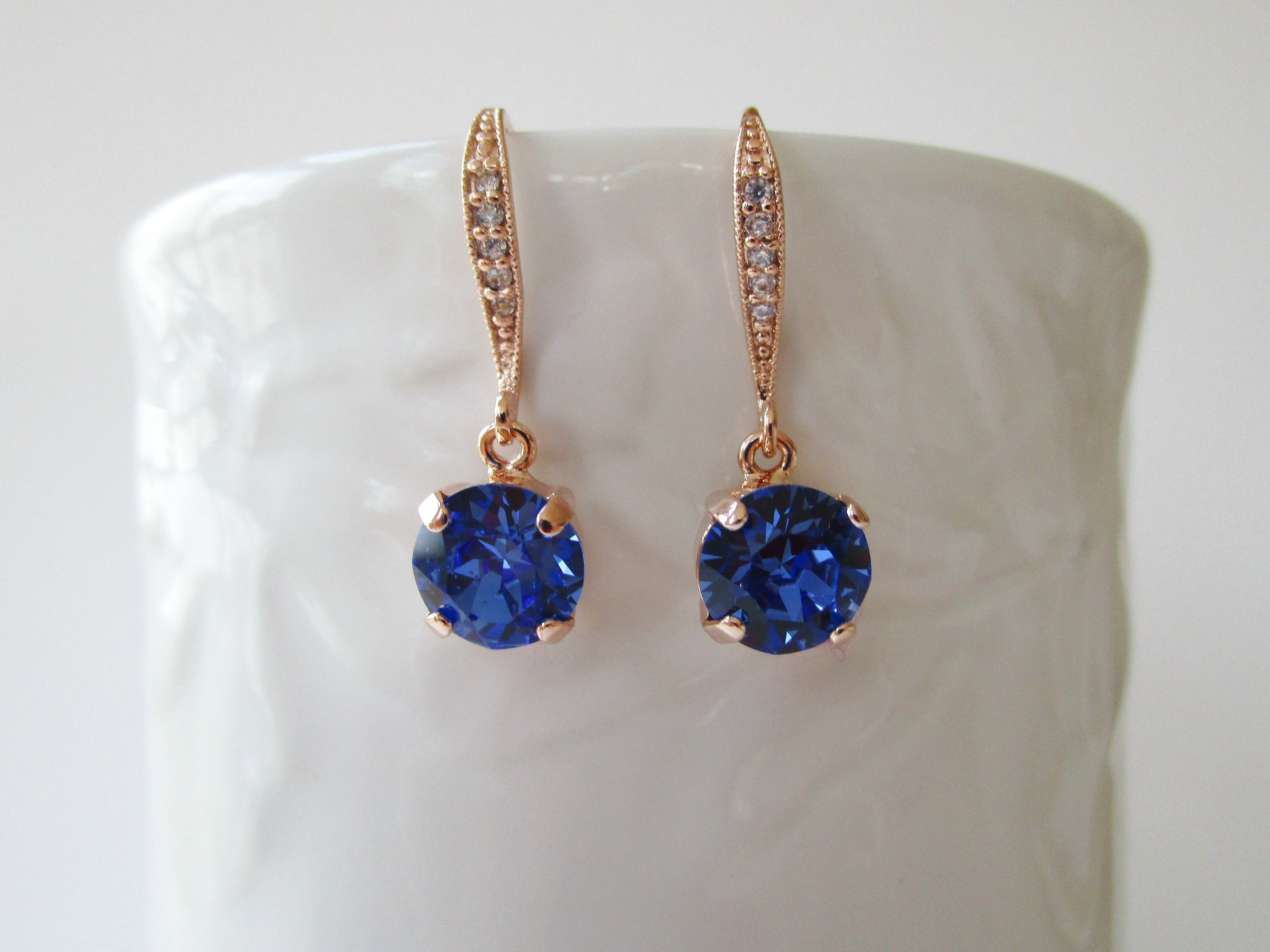 sapphire blue necktie