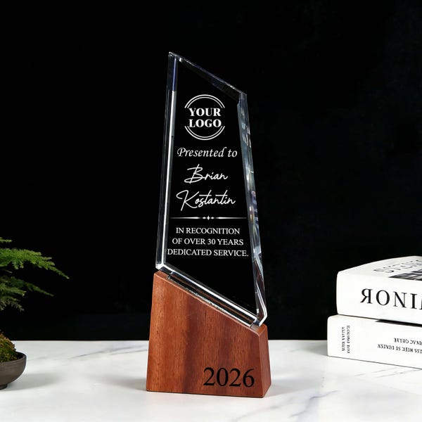 Trophy Crystal Logo - Etsy UK